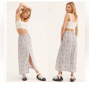 🆕Free People Katie Button Front Skirt